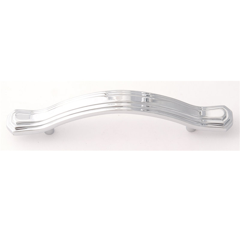 Geometric Arch Pull, Polished Chrome