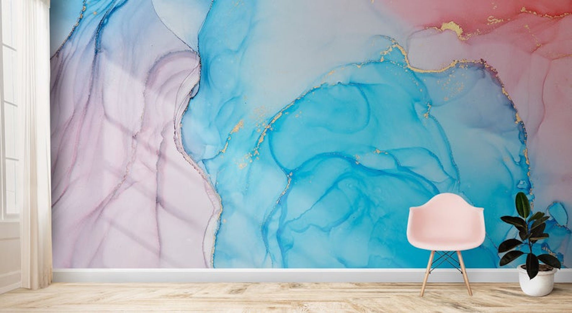 GK Wall Design Abstract Wall Mural Wayfair