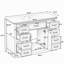 Meuble-lavabo élégant avec six tiroirs et charnières à fermeture en douceur pour des solutions de rangement organisées
