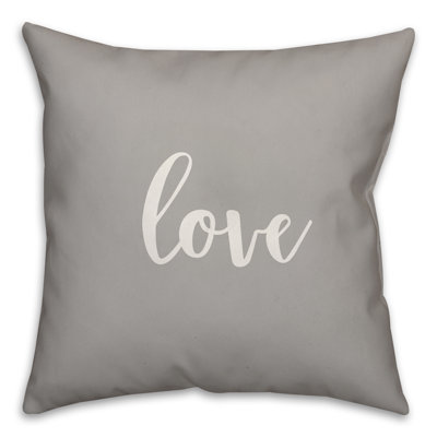 Solid Colour Reversible Throw Pillow