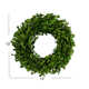 Round Faux Boxwood Wreath