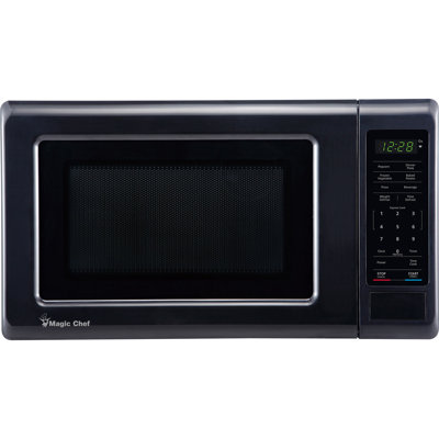 Micro-onde de comptoir tactile numérique 700 watts 0,7 pieds cubes Magic Chef, noir