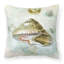 Coussin décoratif intérieur / extérieur beige / vert Shells-22324661