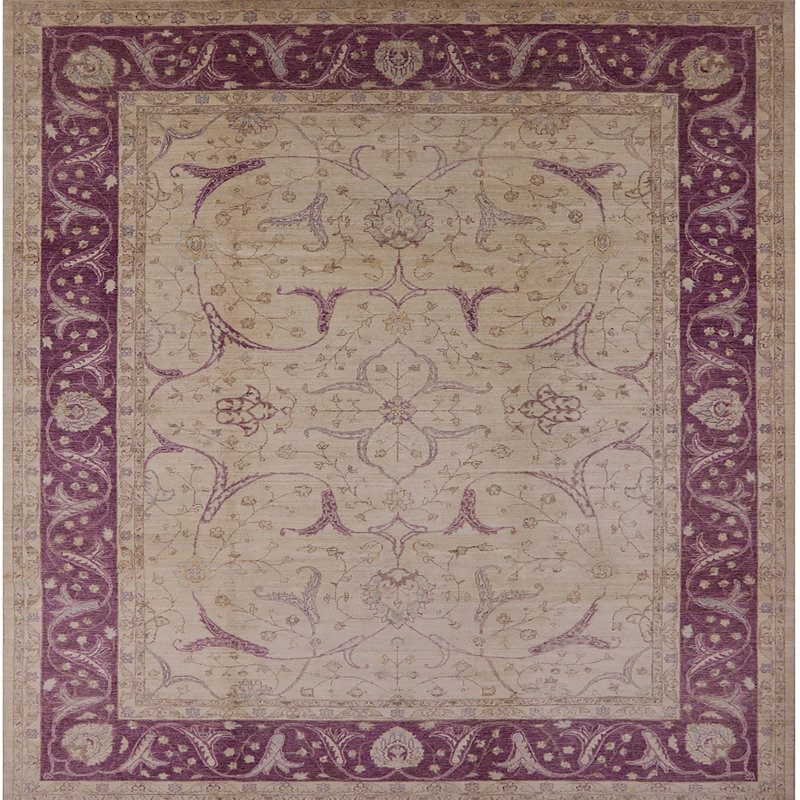 Avarayr Oriental Indoor Rug, Square 6'