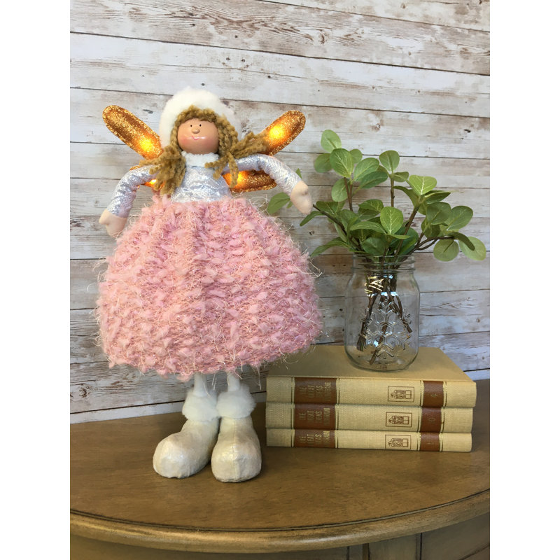 Ange rose 14 "debout 14"
