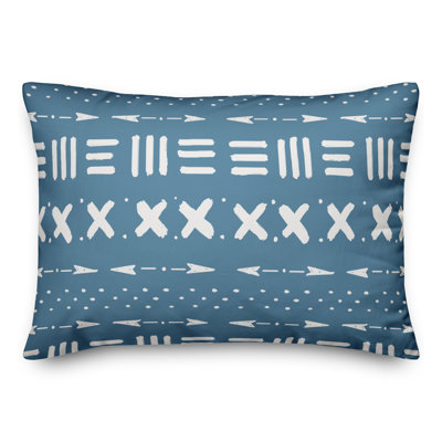 Coussin lombaire à motif tribal