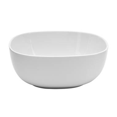 Denmark 5pc White Shallow Bowl Set - Blanc de Blanc Collection - 5 Piece