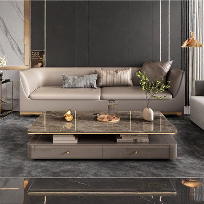 Light luxury senior sense living room home coffee