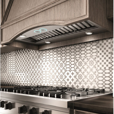 Elica 42" Stainless Steel 1200 CFM Ducted (Vented) Insert Range Hood with Baffle Filter