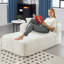 Canapé-lit en chenille Minimalist-1018359590