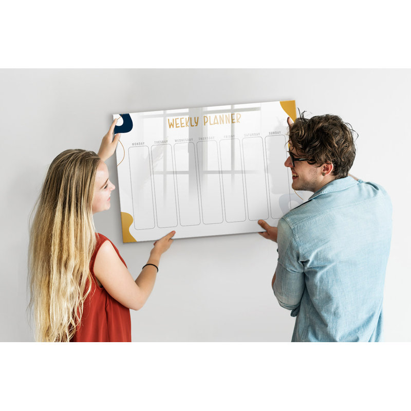Magnetic Glass Dry Erase Board