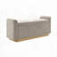 Banc 49 po avec rangement, repose-pieds avec charnière de sécurité-644145938