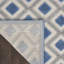 Tapis intérieur / extérieur bleu / gris Amamda-1157597473
