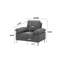 Elise Grey 1 Seater Accent Chairs-1376023661
