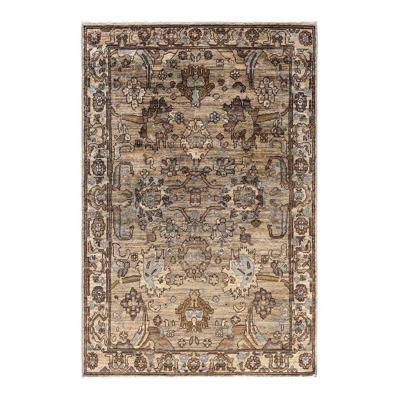 Serapi One-of-a-Kind 3' 11" x 5' 11" Hand Knotted Area Rug