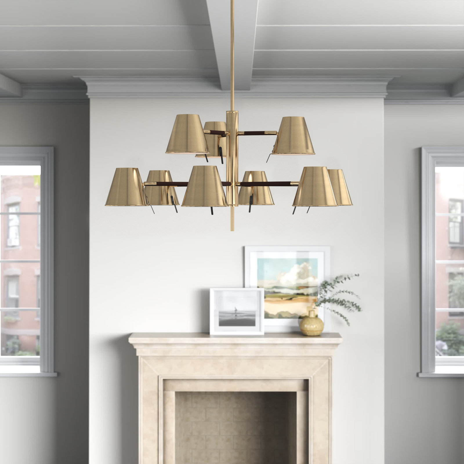 Aris 9 - Light Dimmable LED Chandelier