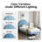 Deeb Tufted Upholstered Flower Silhouette Headboard Platform Bed-62336419-57386613