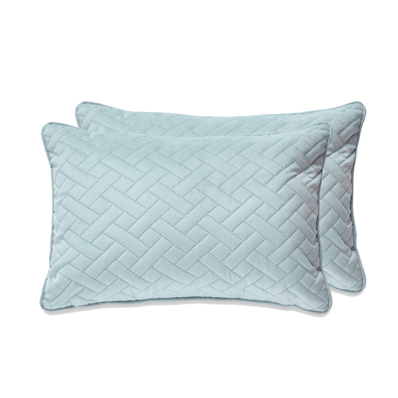 Housse de coussin réversible LOS AGENLES, Bleu