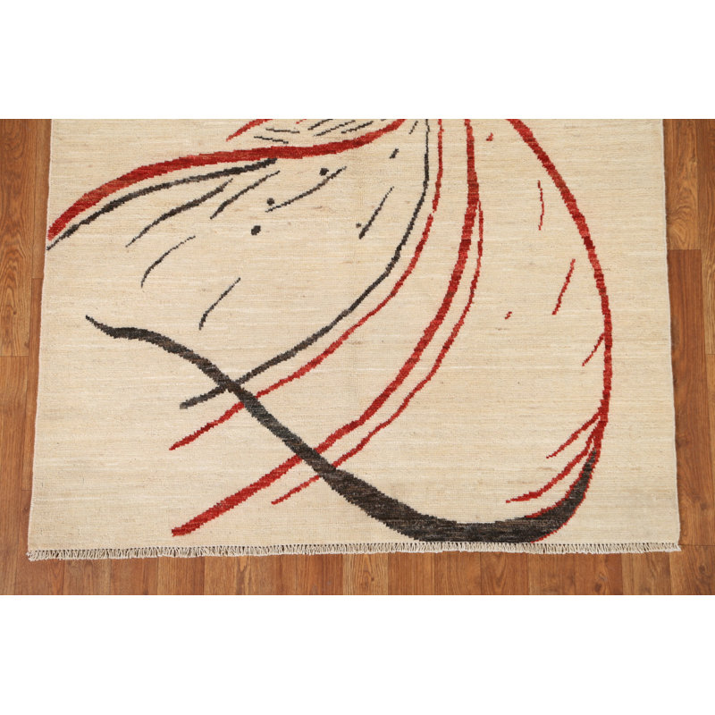 Tapis à motif abstrait 3 x 5