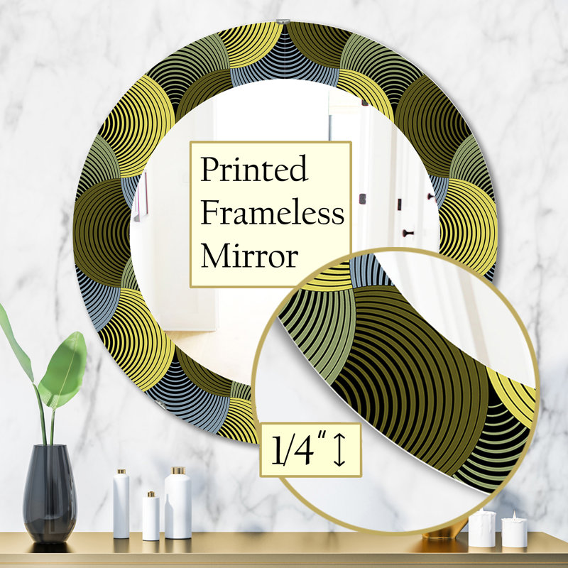 Miroir mural Ornate, H 31,5 po x l po