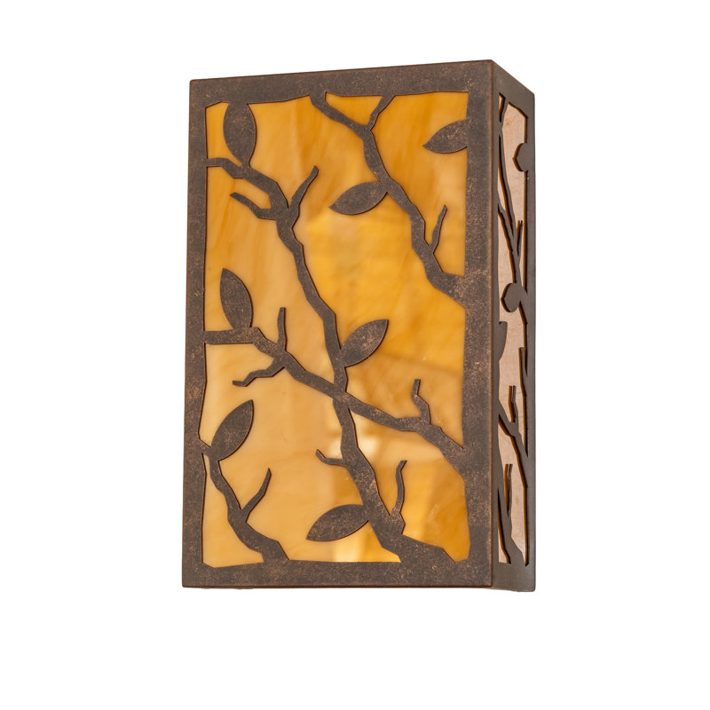 Steel Flush Mounted Sconce