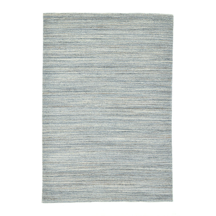 Sandiego Hand Woven Wool Grey/Silver Indoor Rug