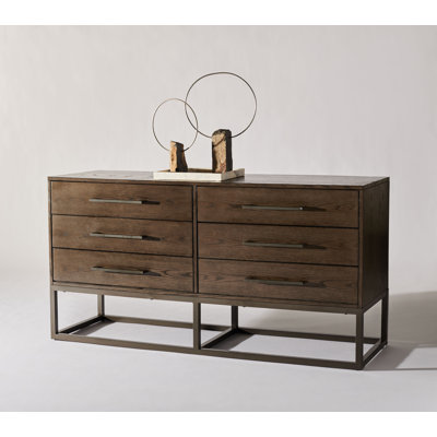 Commode à 6 tiroirs Sheldon