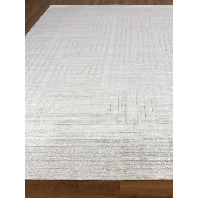 Castelli Geometric Area Rug in Ivory, Rectangle 8' x 10'