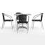 Ensemble de table carrée intérieur / extérieur 27,5 po Haverhill-86324065-86324064