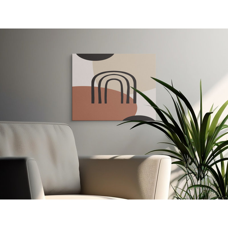1 Piece Wrapped Canvas Wall Art Set, 22.86 cm H x 30.48 cm W