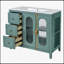Meuble-lavabo 36 po avec 2 portes à fermeture douce