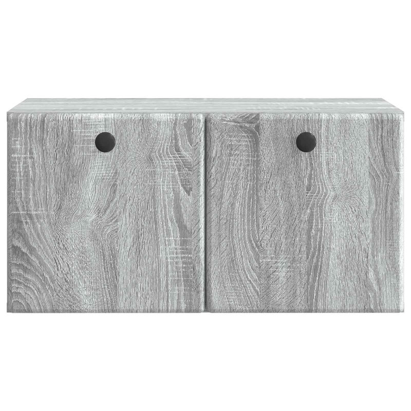 TV Stand, 30cm H x 59.5cm L x 31cm W, Grey Sonoma