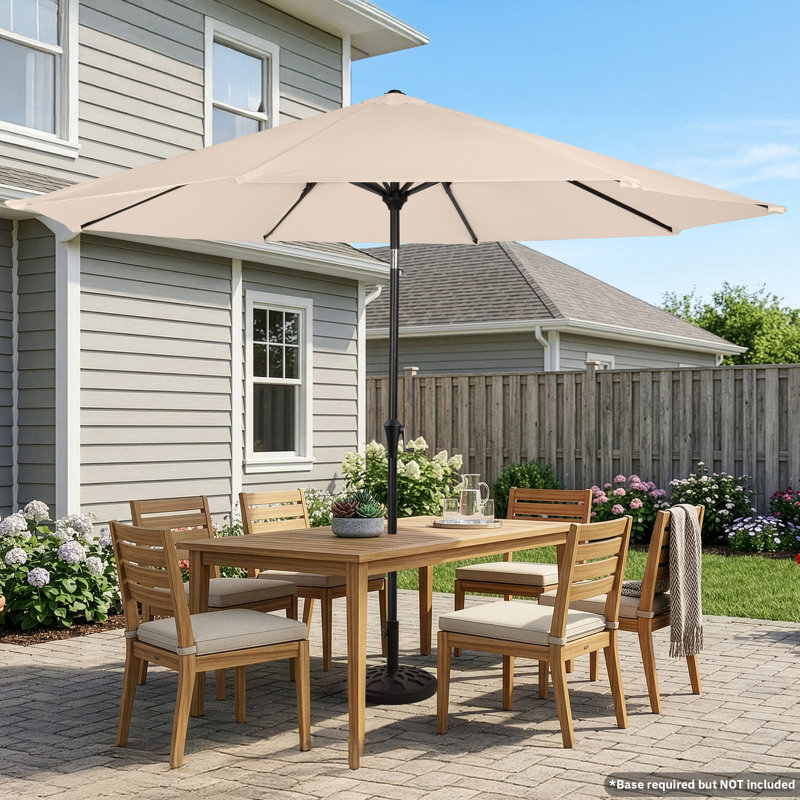 Parasol d'extérieur 10 pi Pure Garden, Tanné