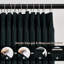 100% Polyester Blackout Pencil Pleat Room Darkening 230 GSM Curtains (Set of 2)-357807734-357807728