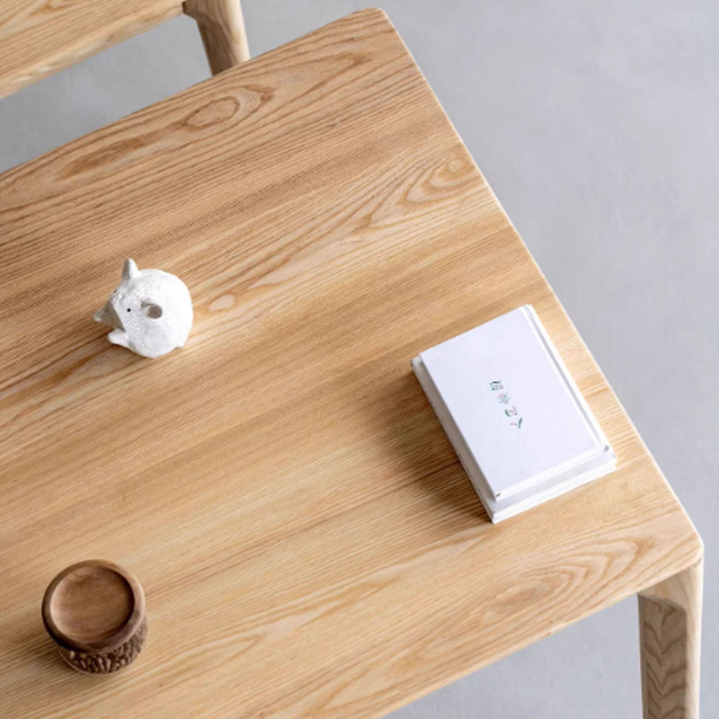 Solid Wood Wind Solid White Birch Office Desk