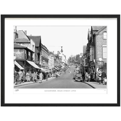 Guildford, High Street C1955 by Francis Frith - Single Picture Frame Print