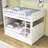 Darleta Kids Full Over Full Bunk Bed with Trundle-1778676194
