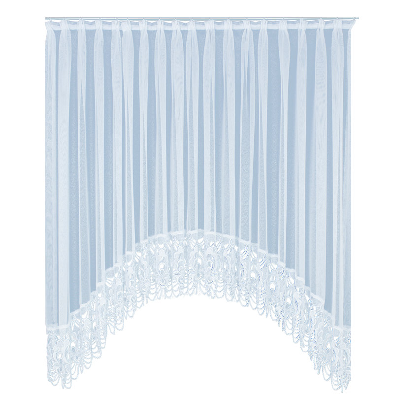 Colmenero Semi Sheer Single Curtain Panel, 750 W x 125 D cm