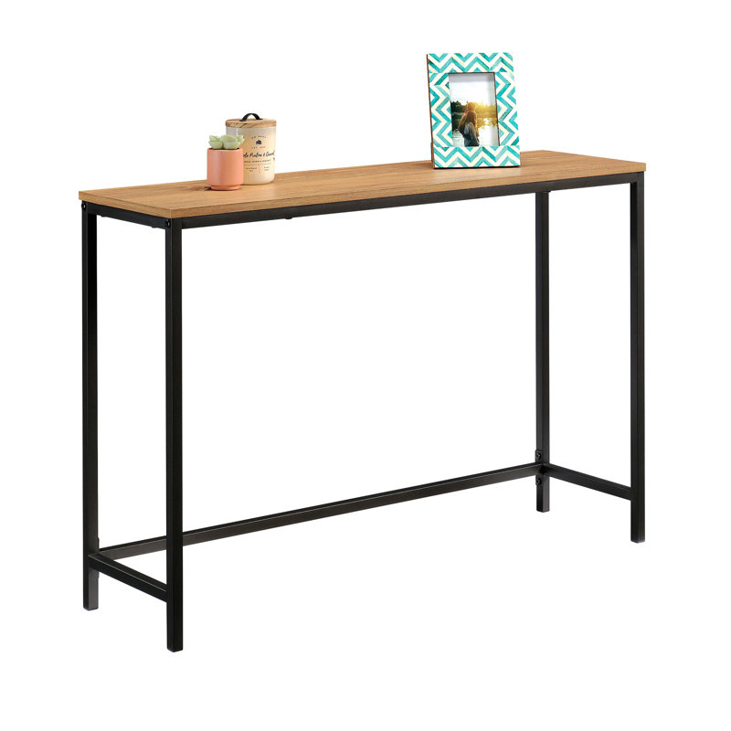 Console Table, Brown Finish