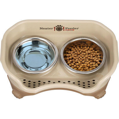 WINUAL Neater Feeder Express Model Mess-Proof Dog Bowls (Small
