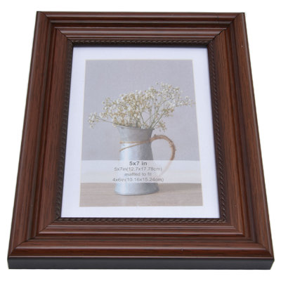 Simple Style Concave Photo Frame Rectangular for Living Room BedroomM
