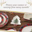 Spode Christmas Tree Tartan Spoon Rest 7"