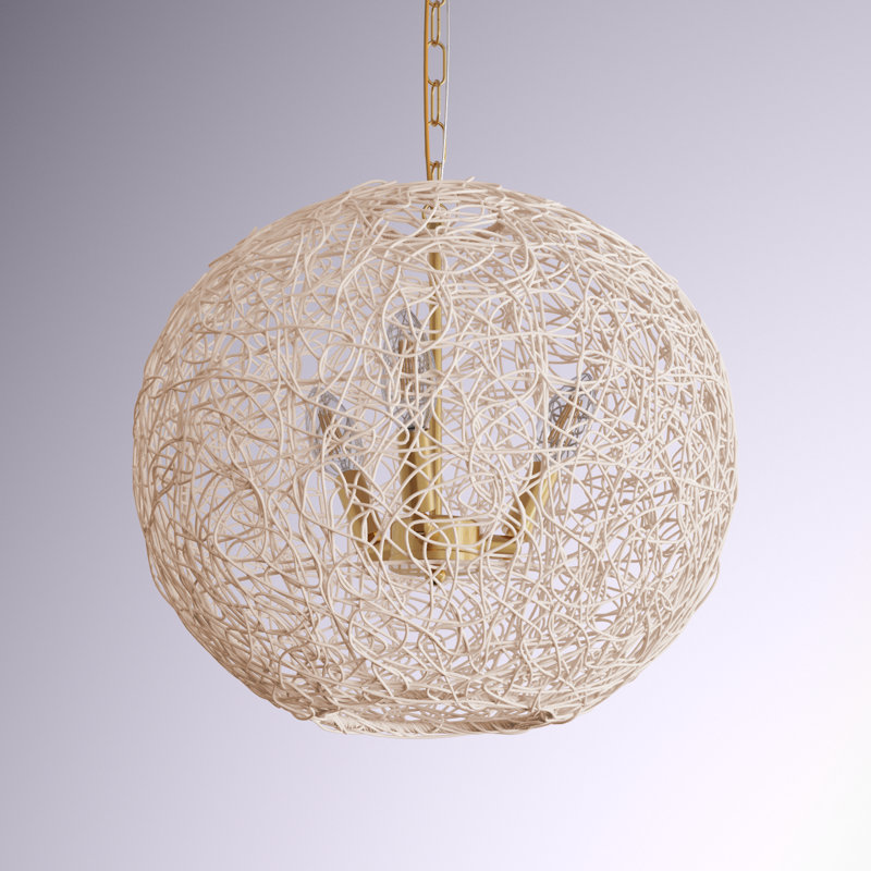 Jaelanie 3 - Light Dimmable Globe Chandelier