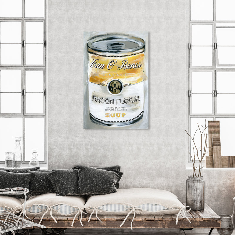 Can Can, Toile tendue, H 45 po x l 30 po