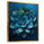 Toile avec cadre flottant or