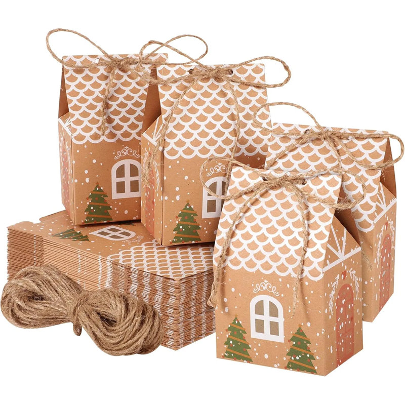 36 pièces de 36 petites boîtes de cadeaux de Noël, petites boîtes de cadeaux de Noël