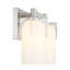 Éclairage pour salle de bain 4 lumières Irela en nickel satiné-918299684-918299683-880402503