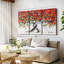 «Candy Twist Trees» sur toile-98977906