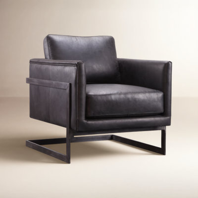 Oliver Genuine Leather Armchair