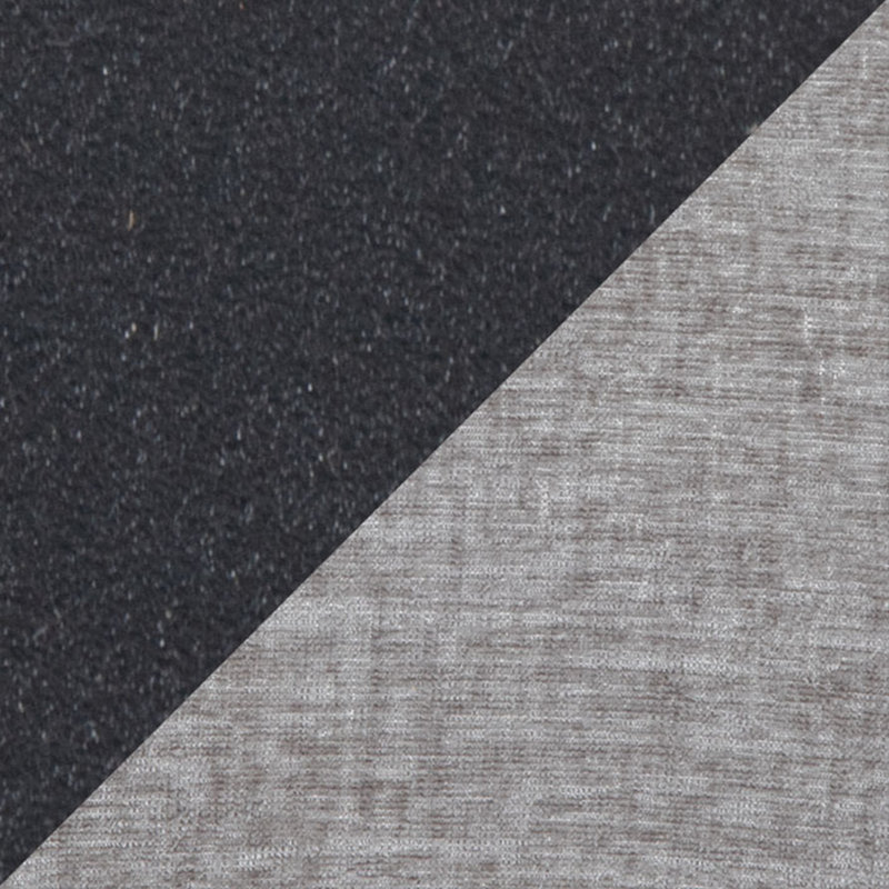 Tabouret de comptoir à hauteur fixe, Gris, Black